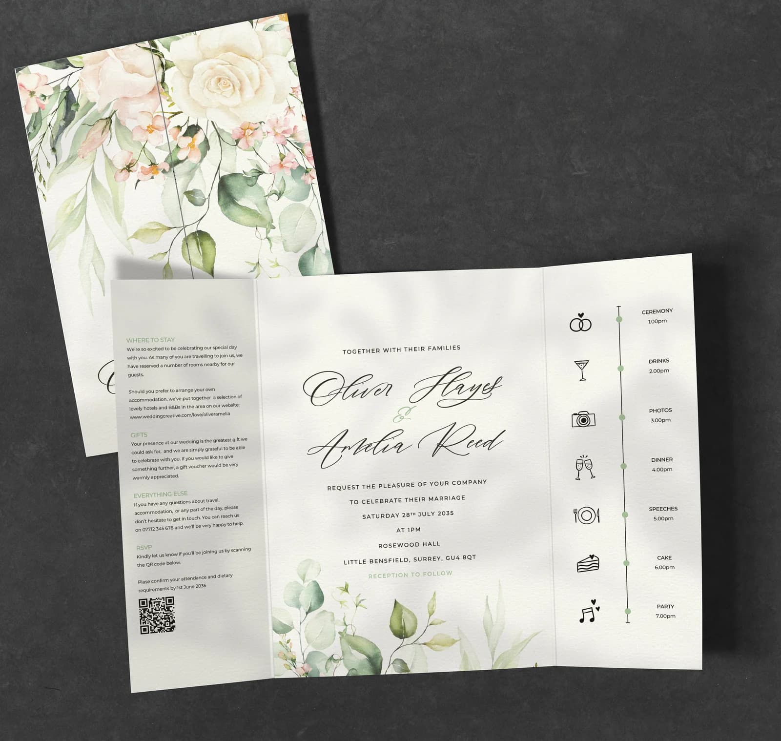 Bouquet Gatefold