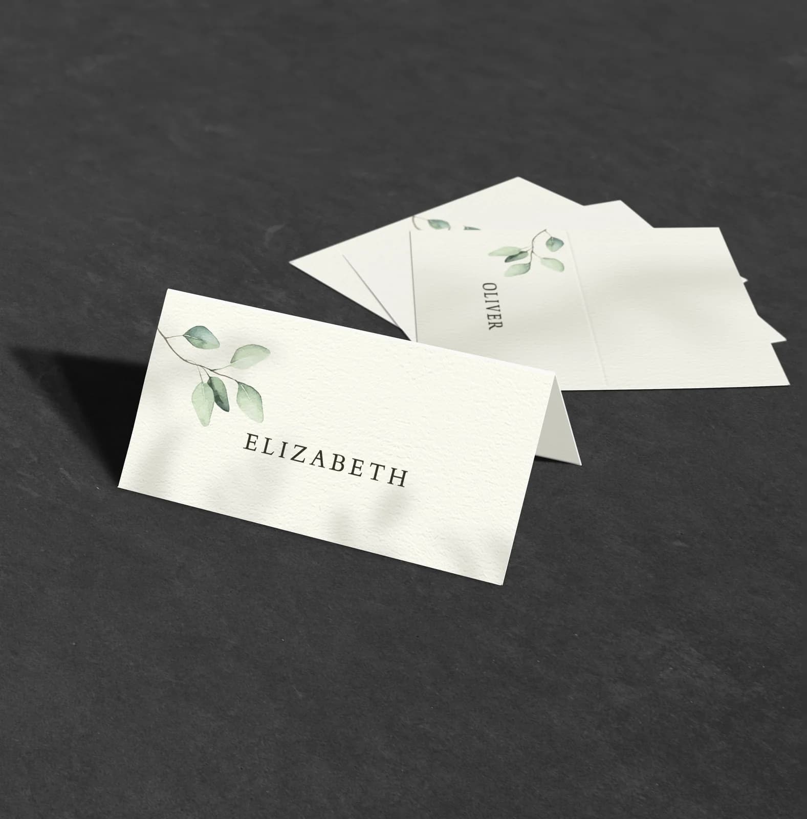 Argyle Place Card — on the day wedding stationery