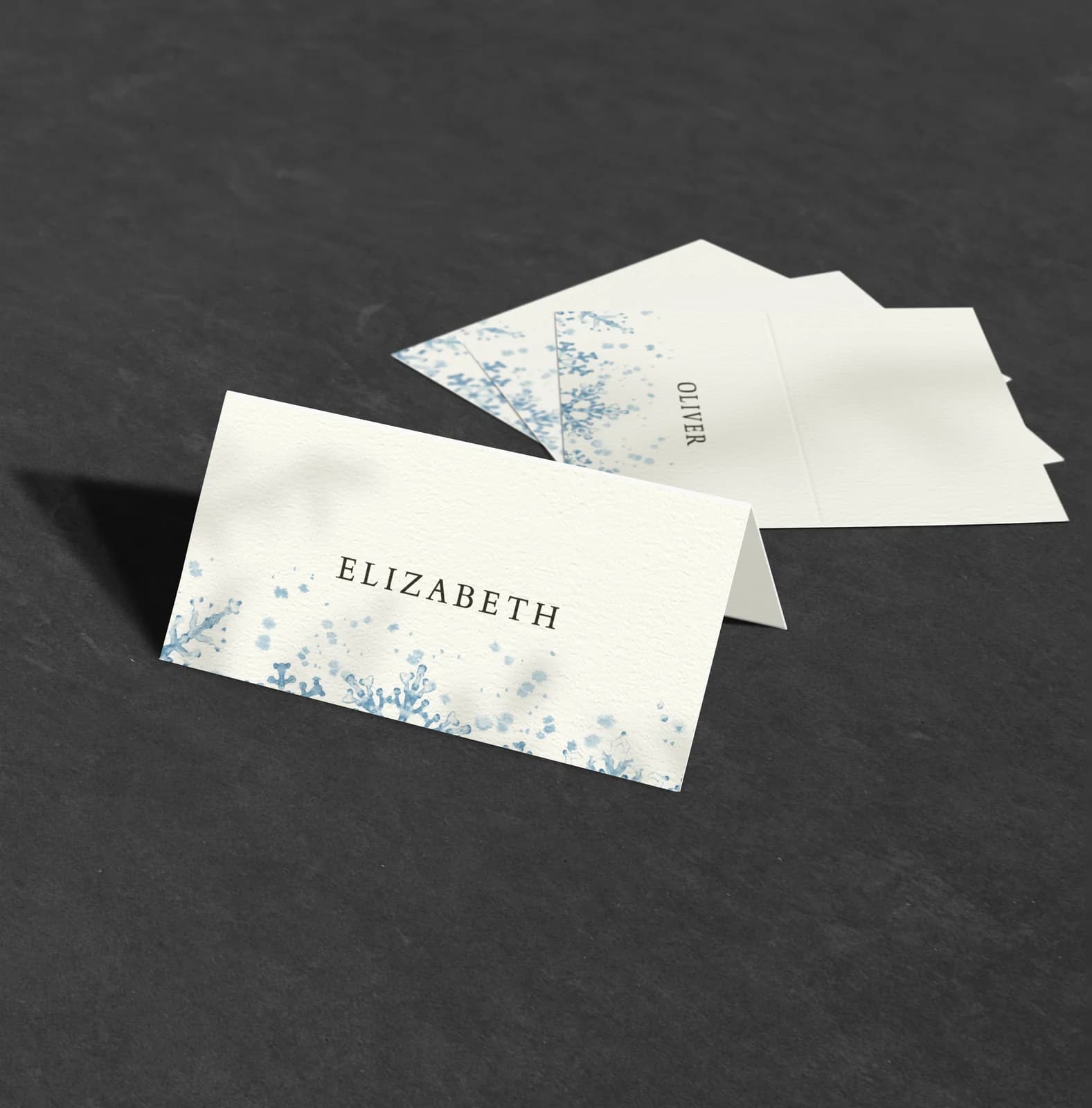 Winter Place Card