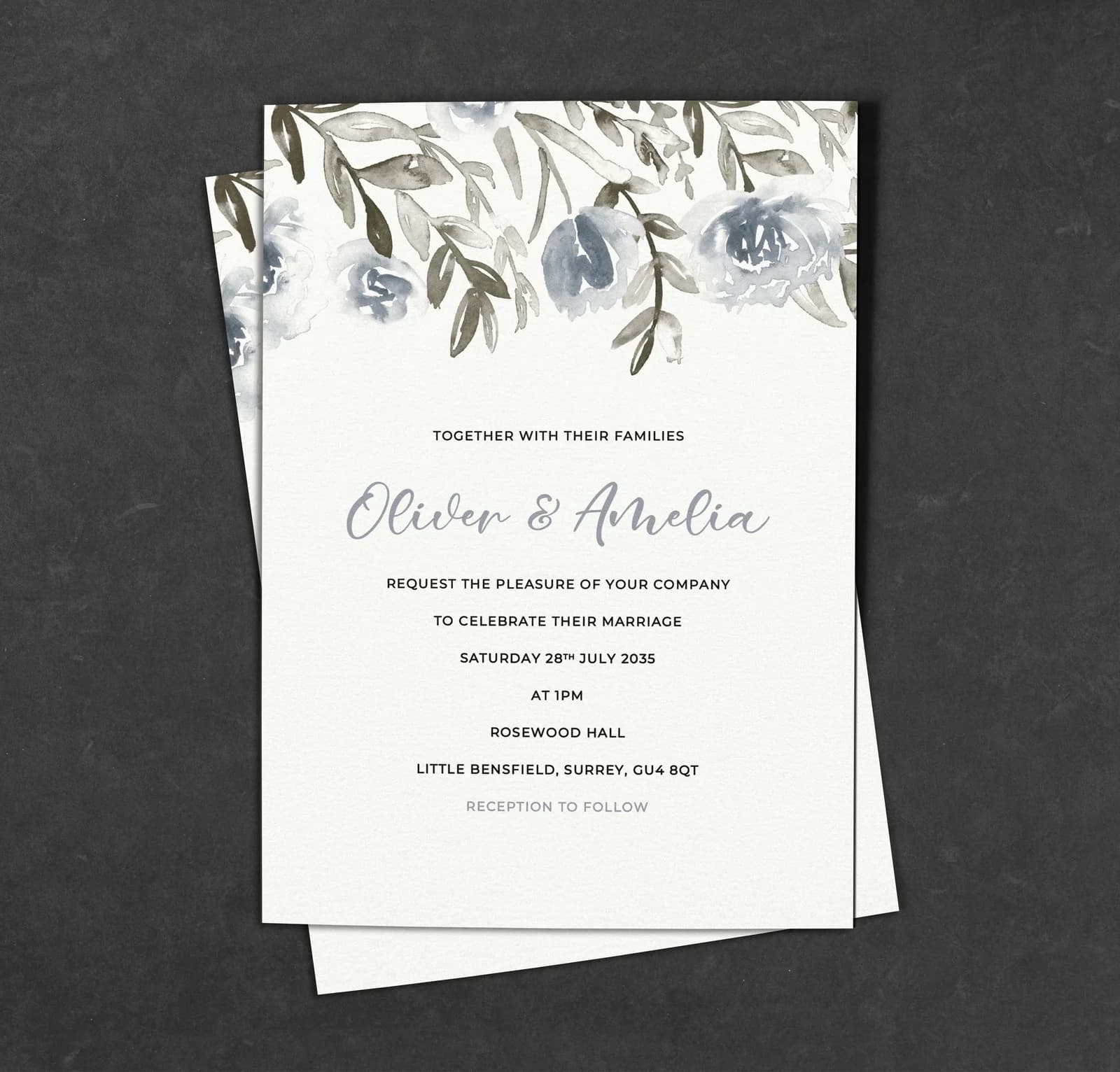 Greys Invitation